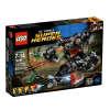 LEGO Super Heroes 76086 Atak Knightcrawlera w tunelu DC